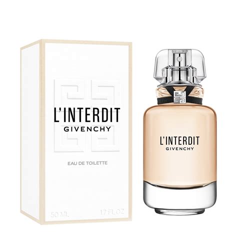 l'interdit givenchy 50 ml eau de toilette|Givenchy interdit fragrantica.